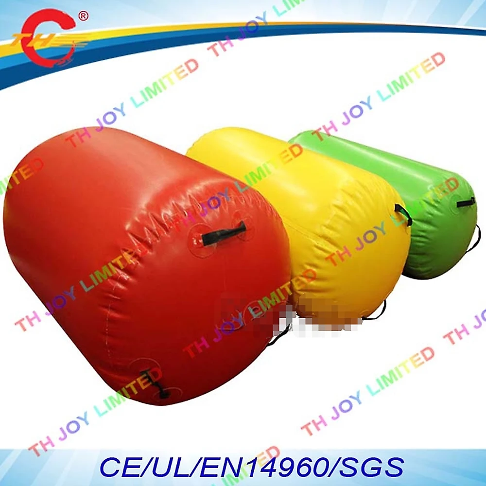 Free Shipping,2.3mL*60cm Inflatable Air Roll For Gymnastics Training,Airtracks Air Barrel For Gym Inflatable Air Tumble Roll