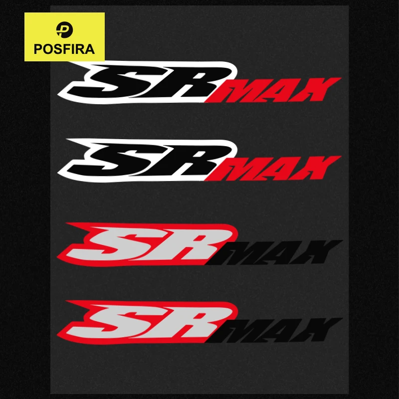 

POSFIRA Motorcycle Stickers Vinyl Decals for Aprilia SR Max 300 125 SRMax Accessories Motorbike Scooter Graphics Logo Emblem