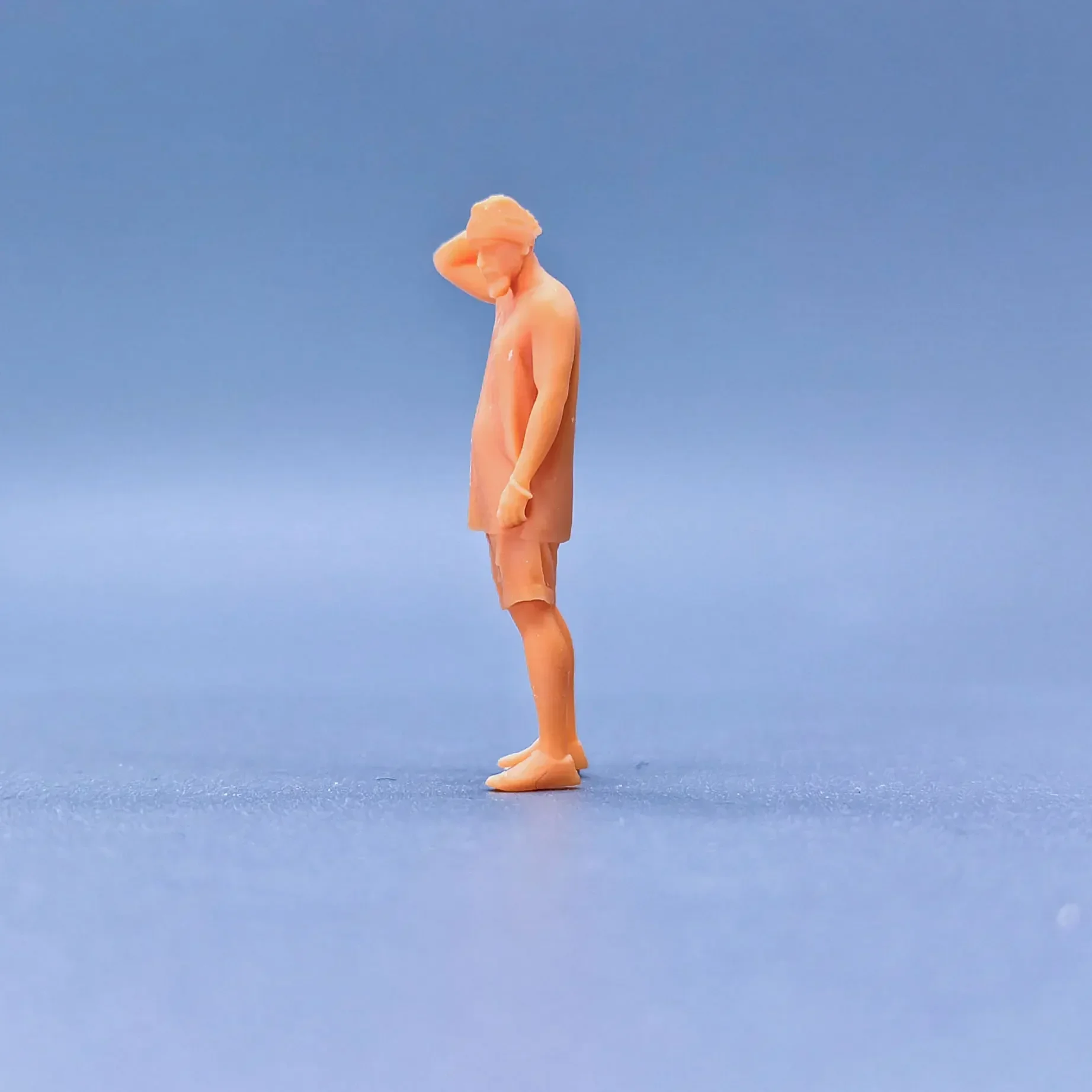 Diorama Miniature non coloré en résine, modèle à l'échelle 1/64 1/43, peint à la main, S503