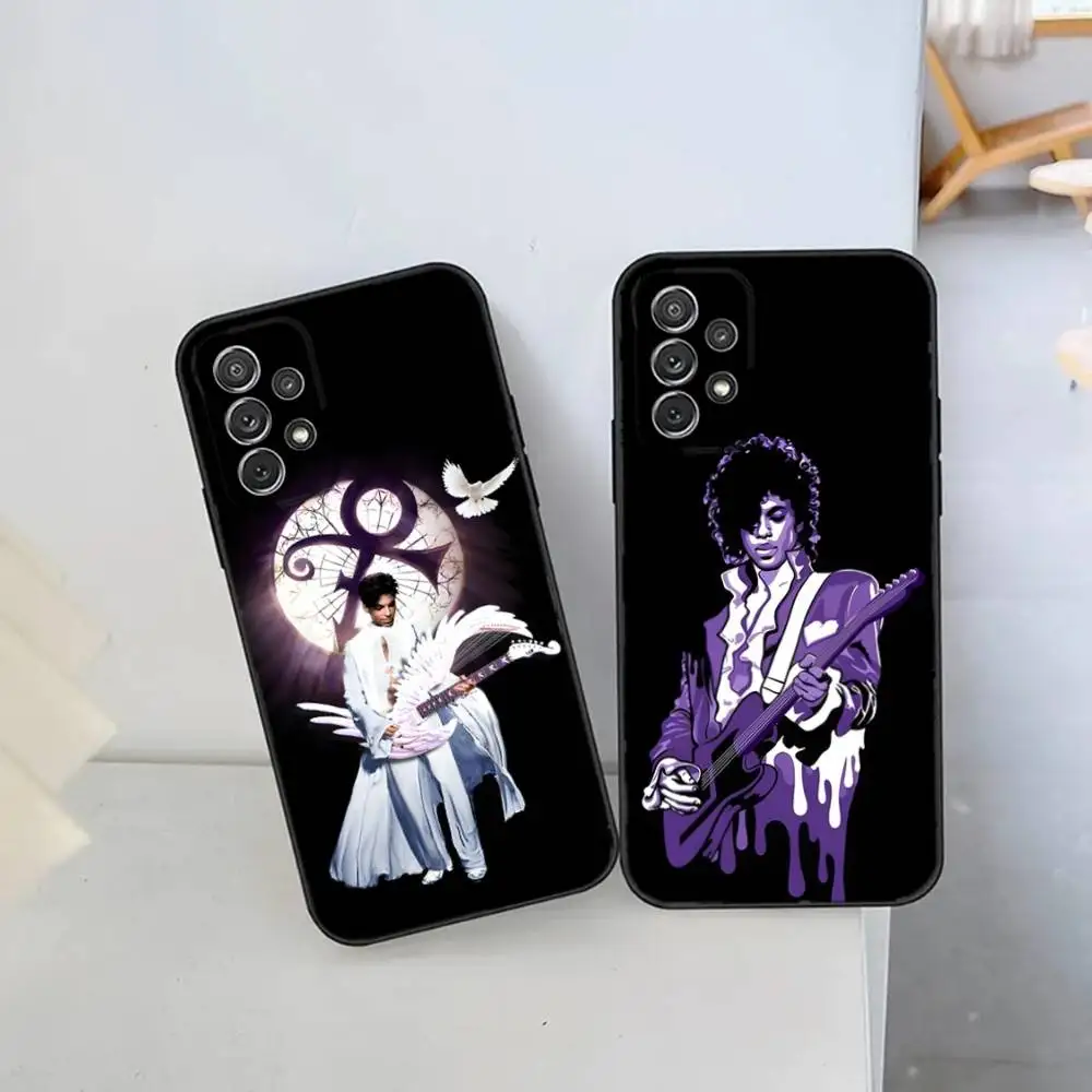 

Prince Rogers Nelson Phone Case For Samsung S25,S24 Ultra,S20,S30 plus,S22 plus,S23,S30 ultra 5G Silicone Cover