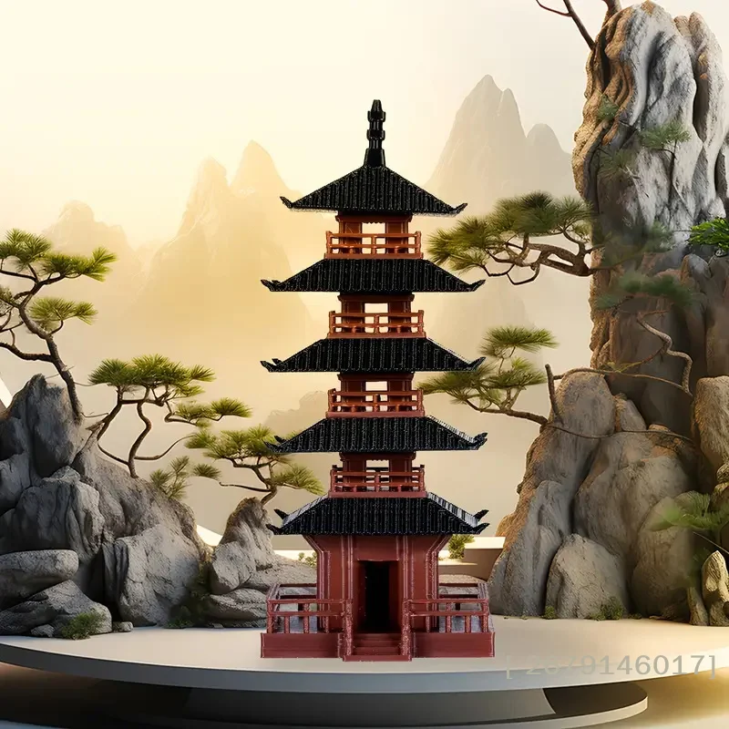 【YY26】Mini Pagoda Statue Chine - Mini Bonsai Zen Garden review and price