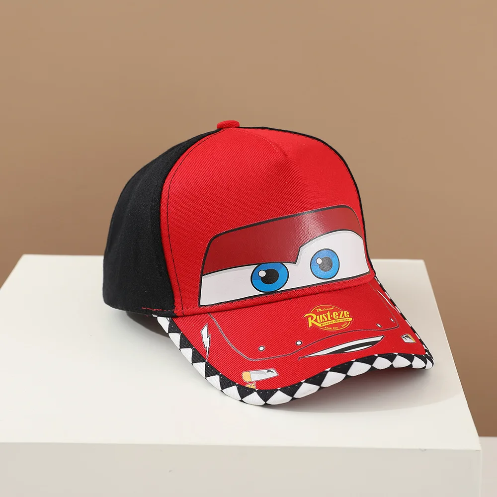 Casquette de baseball Disney Anime Cars Figure pour enfants, chapeau de style coréen pour garçons et filles, casquette de soleil Snapback Hip Hop ChimOutdoor