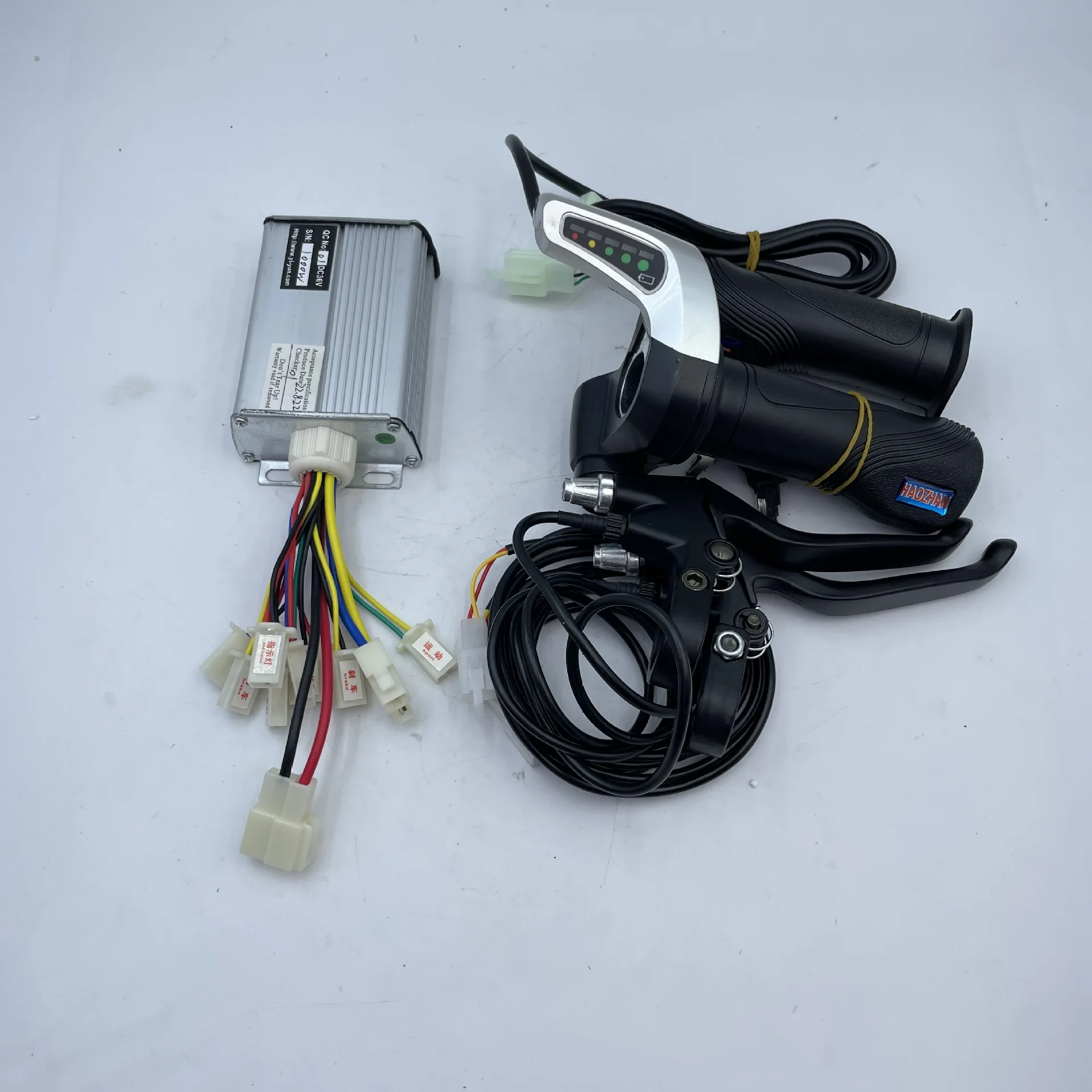 36V1000W Electric Bike Brushless Controller 36V Tip Screen with Locking Turnbuckle Brake Conversion Kit