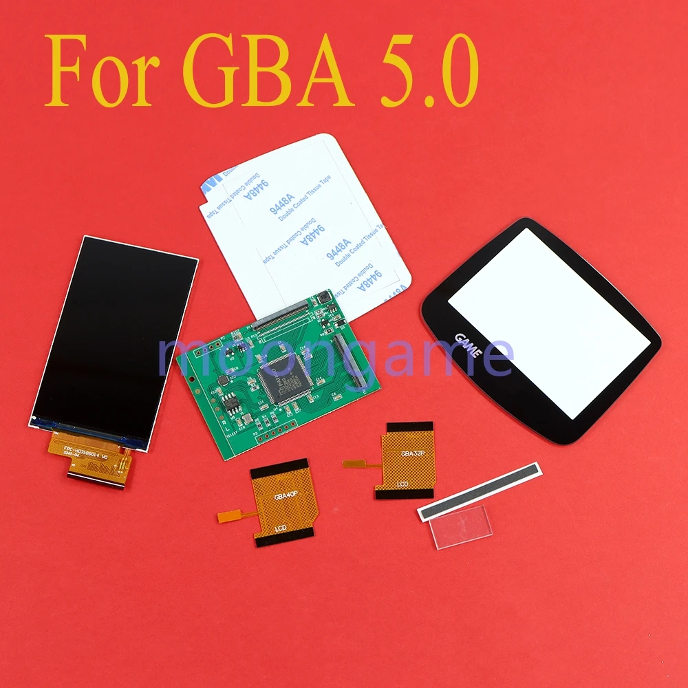 

1set V5 IPS LCD Screen For GBA Highlight Brightness LCD For GBA 2.9-inch Highlight Screens