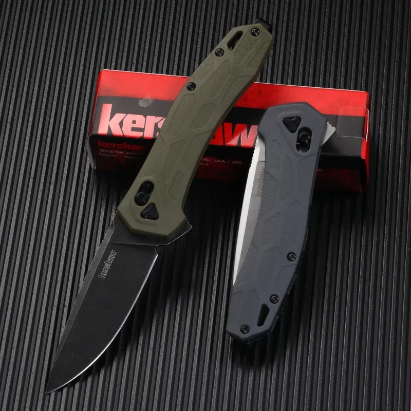 

NEW KS 2042 High Quality Folding D2 Blade Nylon Glass Fiber Handle Outdoor Camping Multifunctional Fruit Knife EDC Hunting Tool