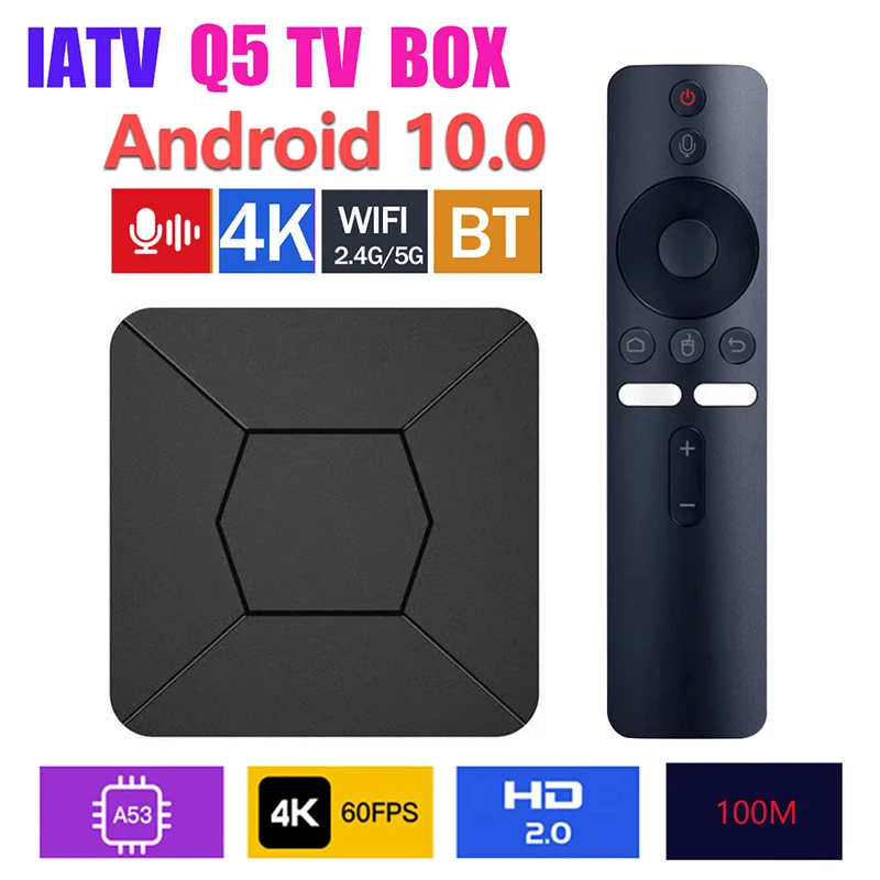 Q5 Mini Smart TV Box Allwinner H313 Android 10.0 2.4G/5G WIFI BT5.0 2G 8G 100M TV BOX Media Player 4K HDR Set top box