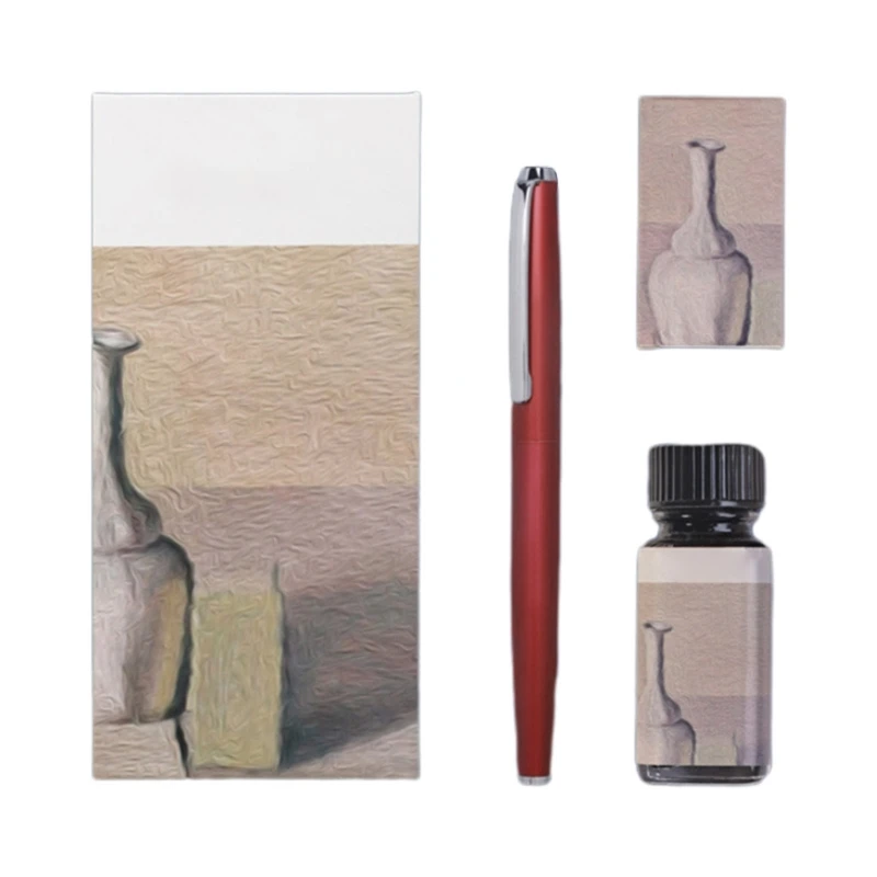 Pióro wieczne pochłaniaczem atramentu tłokiem. Pióro wieczne dla kobiet. Mężczyzna D0UA