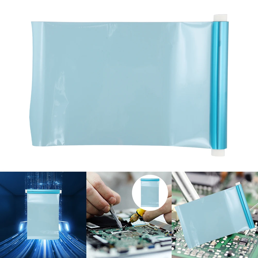 15CMx2M PCB Portable Photosensitive Dry Film 1M PCB Photosensitive Dry Film For Plating Hole Covering Etching