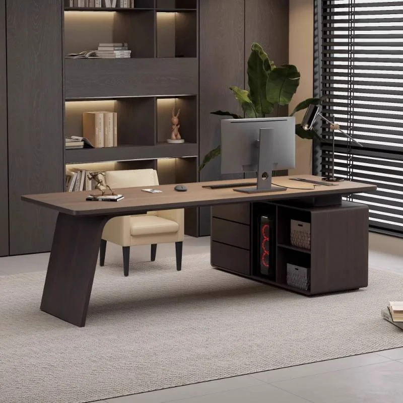Background Wood Office Desk Calendar Executive Reception Executive Office Desk Vanity Makeup Escrivaninha Para Quarto Furniture
