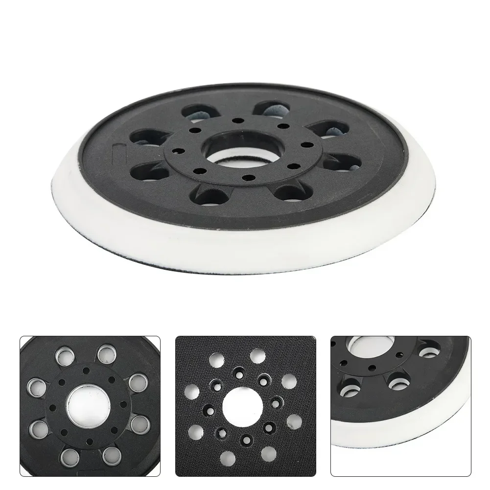 1pcs Hook & Loop Backing Pad 5Inch 125mm Sanding Pad For Bosch GEX 125-1AE Grinding Disc For Hook & Loop Pad Sanding Machine