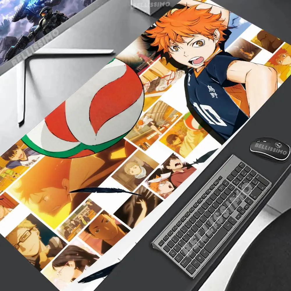 

Gaming Accessories H_haikyu Mouse Pad Non-Slip Rubber Edge locking Mouse Mat Desk Gadgets Office Home Netbar Smooth Play Mats