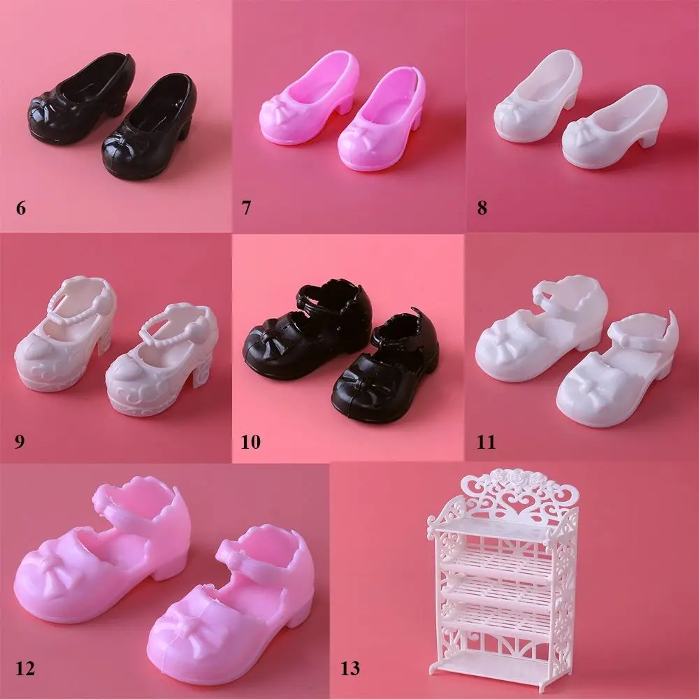 Plastic Foot Length 2cm Female 1/3 1/6Doll Shoes Accessories Hero Dolls Boot Long Knees Boots