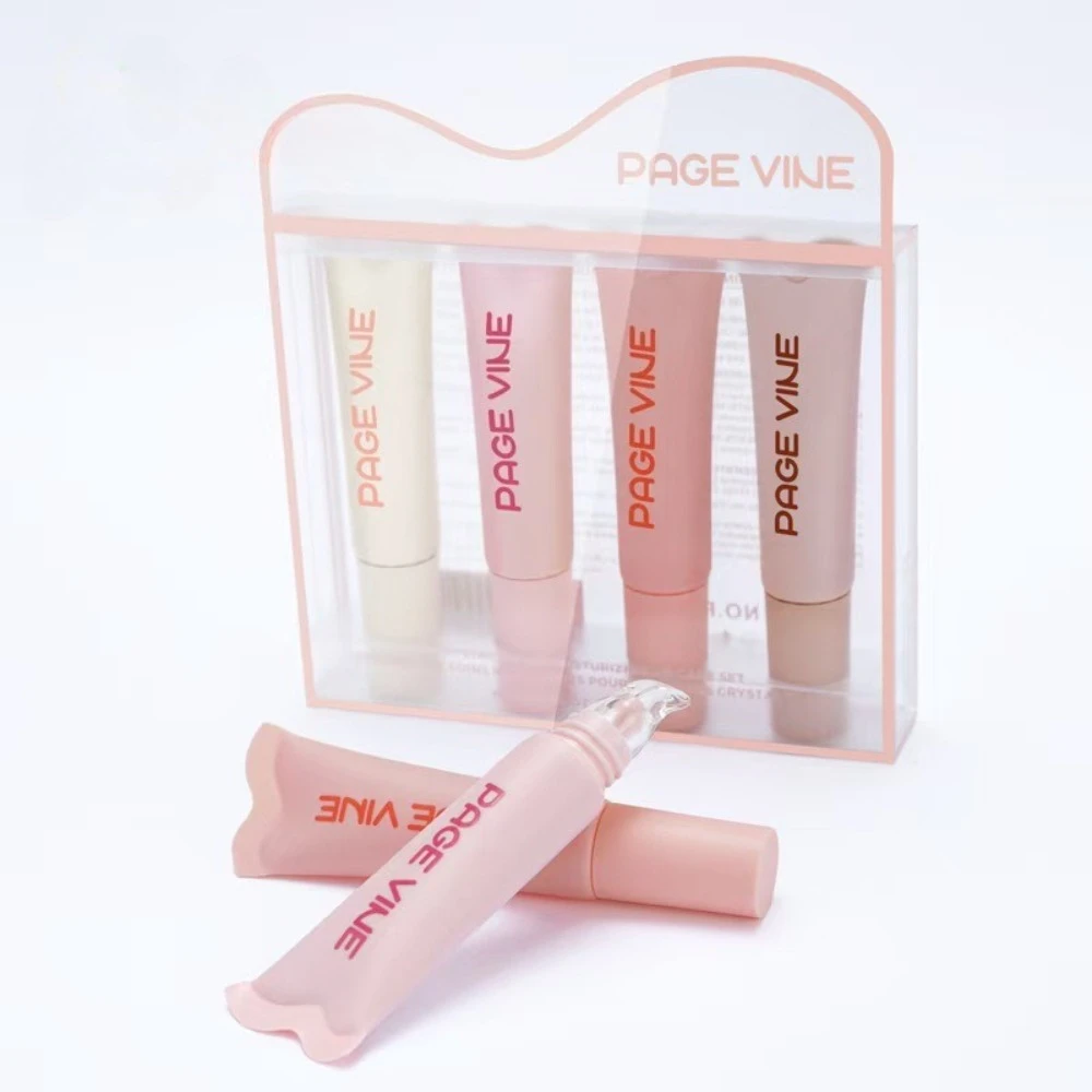 Najlepiej sprzedający się olejek do ust w miękkiej tubce, błyszczyk, nawilżający balsam do ust, kuracja na suche, popękane usta, odżywczy, nieklejący się, z połyskiem.