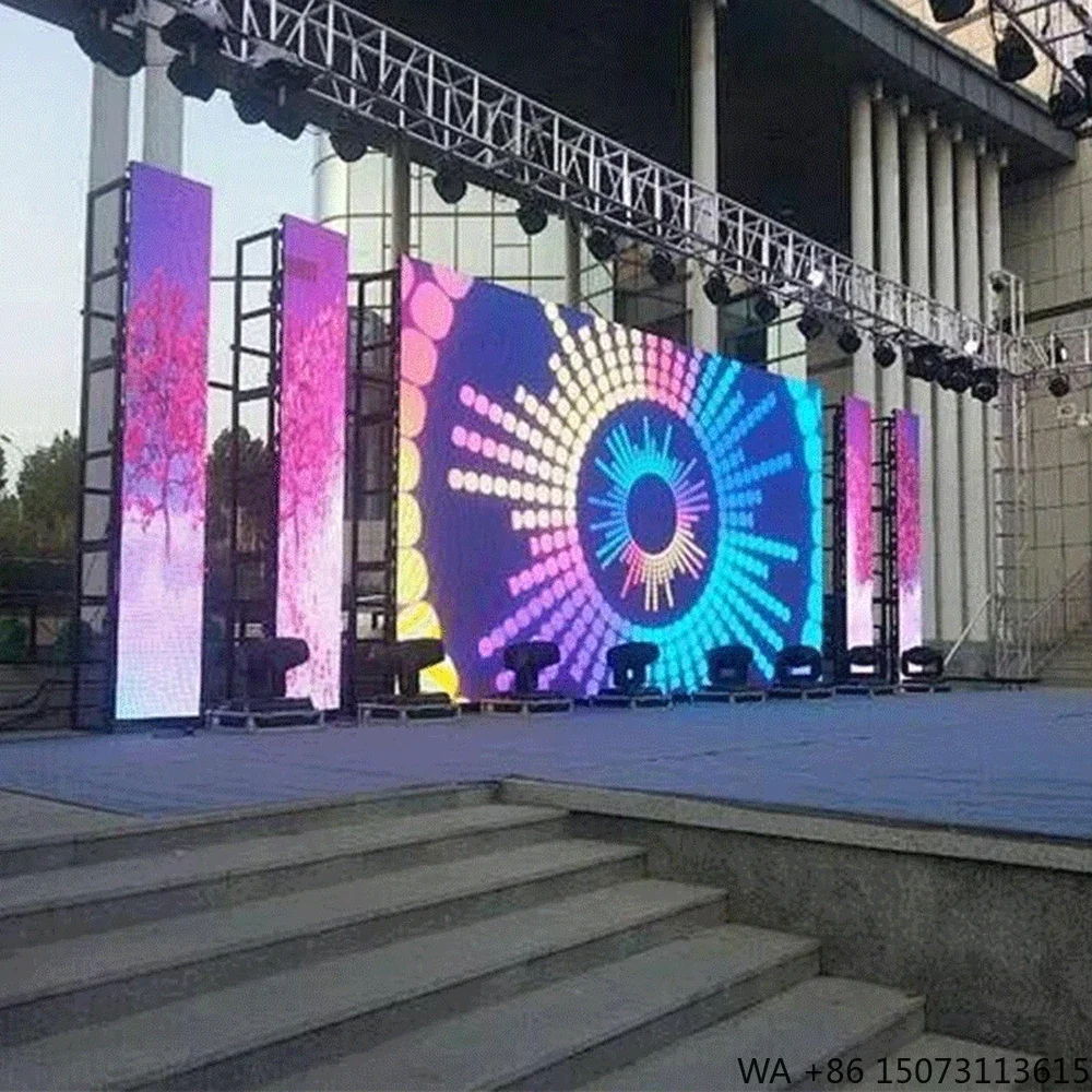 

P2.9 P3.9 Easy Installation Waterproof Giant Stage LED Video Wall Outdoor Rental LED Display Screen Panel Flexible Screen Displa