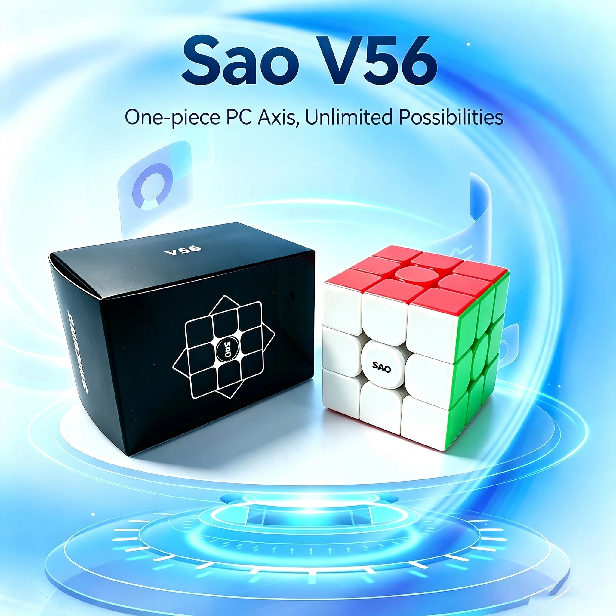 cubo-magico-magnetico-saocube-v56-3x3-com-nucleo-de-bola-20m-eixo-integral-com-mola-acabamento-brilhante-brinquedo-anti-stress-presente-infantil-custo-beneficio-sao-v56