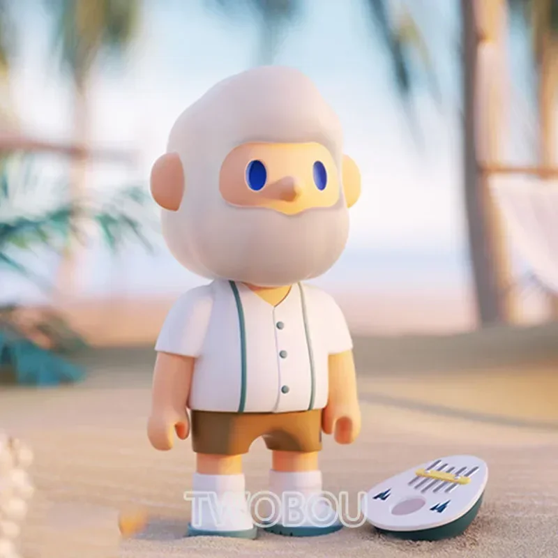 Buscando unicornio FARMER BOB Island Series figura de Anime Guess Bag juguetes adornos figuritas decoración del hogar muñecas de escritorio modelo regalo para niña