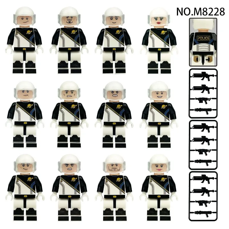 

Meigao Space Police Figurine M8228 Children's Building Block Toy Small Particle Assemble Gun Weapon Piece Cross-Border Wholesale