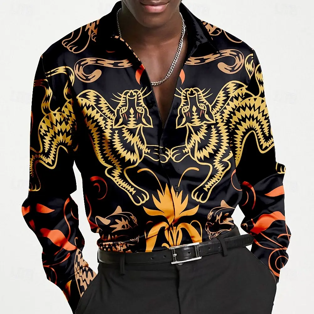 

Мужская рубашка с длинным рукавом, с 3D-принтом единорога, высококачественная и удобная, модная повседневная рубашка для мужчин.