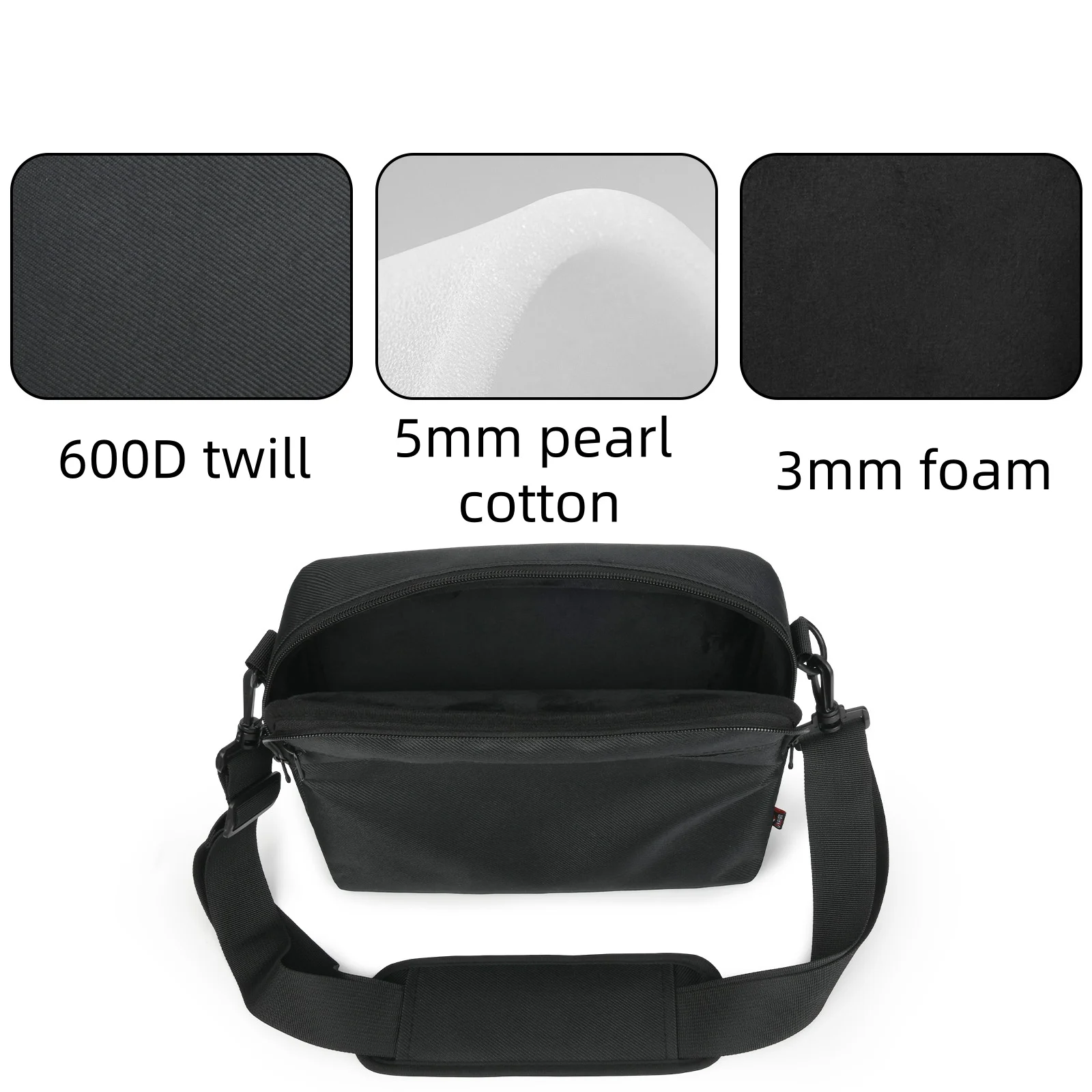 

Storage Bag for All-in-one DVD Players with 9.5- to 10.5-inch Screens Organizer Box EVA Travel Bag Accessories