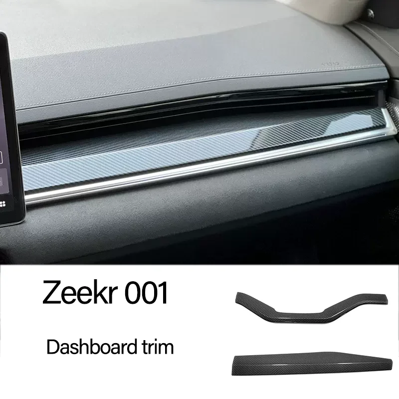 Zeekr 001 2021 2022 2023 Interior Accessories Car Dashboard Display Speedometer Gauge Cover Trim 2PCS/SET