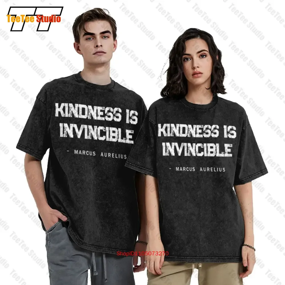 Be Kind Equality Anti Racist Marcus Aurelius Vintage Oversized T-Shirt FFI3