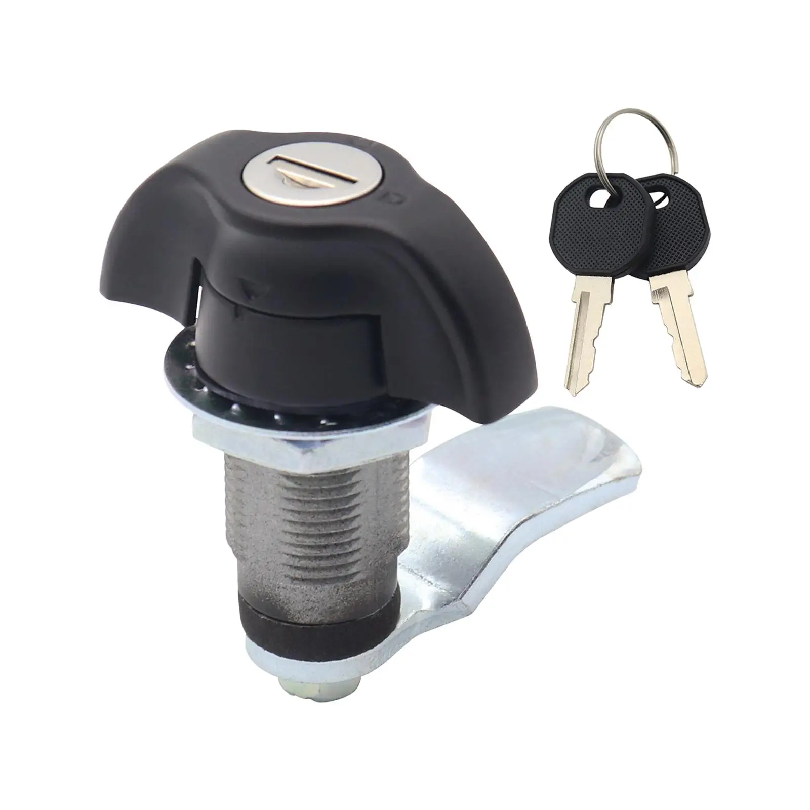 

Замок для шкафа на колесах с двумя ключами, замки для хранения на колесах из цинкового сплава, дверной замок для кемпера