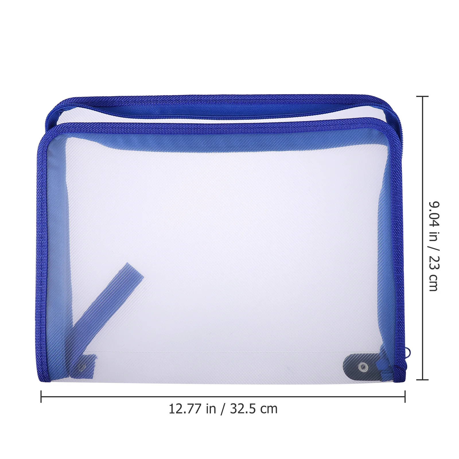 

Zipper File Document Storage Pouch Document Storage Bag Clear Plastic Folder for Office School Travel Organizing Inserts