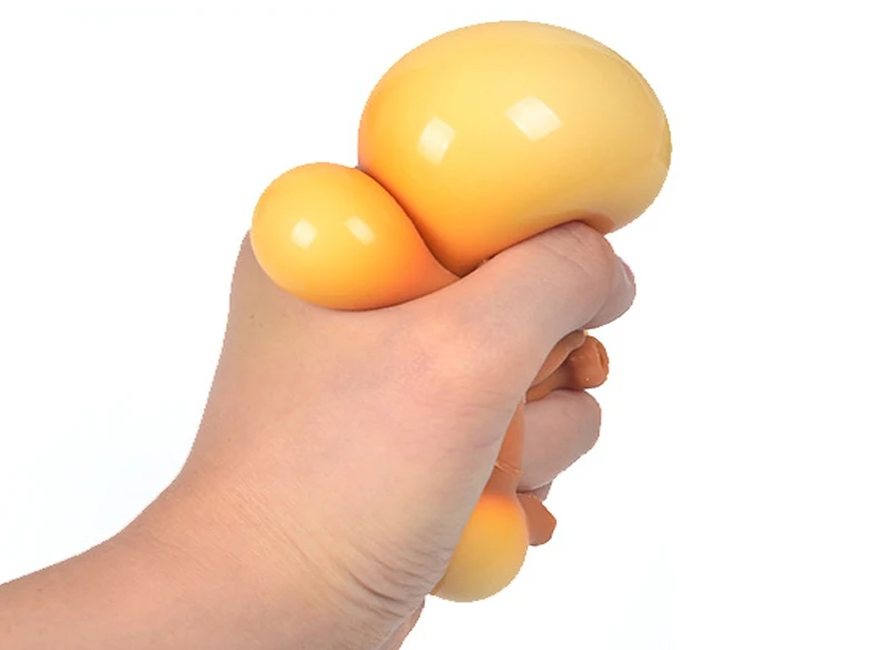 Colorful Vent Ball Safe Squeeze Fidget Toy Adorable Anti-stress Ball TPR Colored Vent Ball Toy Squeezing Toys Relieve Stress