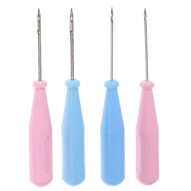 Shoe Repair Sewing Awl Kit Steel Hook Needle DIY Hand‑Stitching Leather Craft Shoes Maintenance Tools