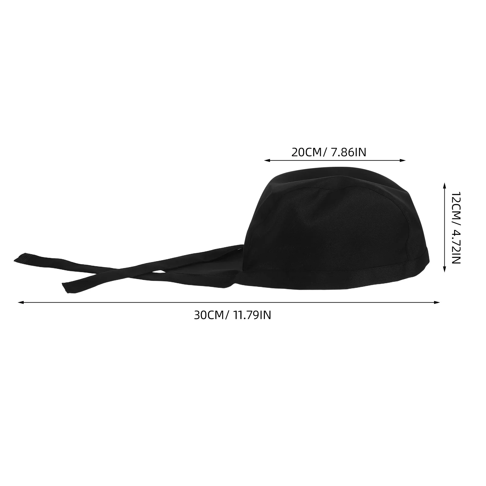 6pcs Chef Hats Breathable Cotton Sweat-Absorbing Adjustable Unisex Kitchen Cap For Cooking Catering Services Washable