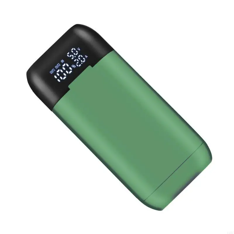 High Efficiency Charging Power Banking for 21700/20700/18700/18650 Batteries Featuring LED Status Screen