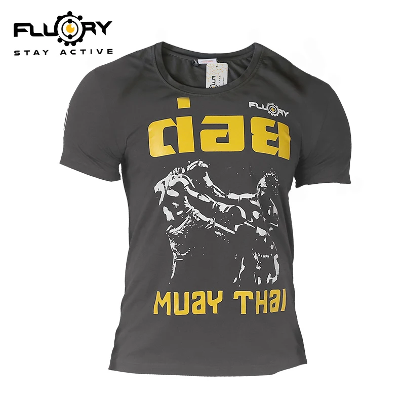 

Fluory Child Muay Thai T-shirt Training Tops Printing Creative Printed Short Sleeve T Shirt Men Women Tees Funny Cool T-Shirt