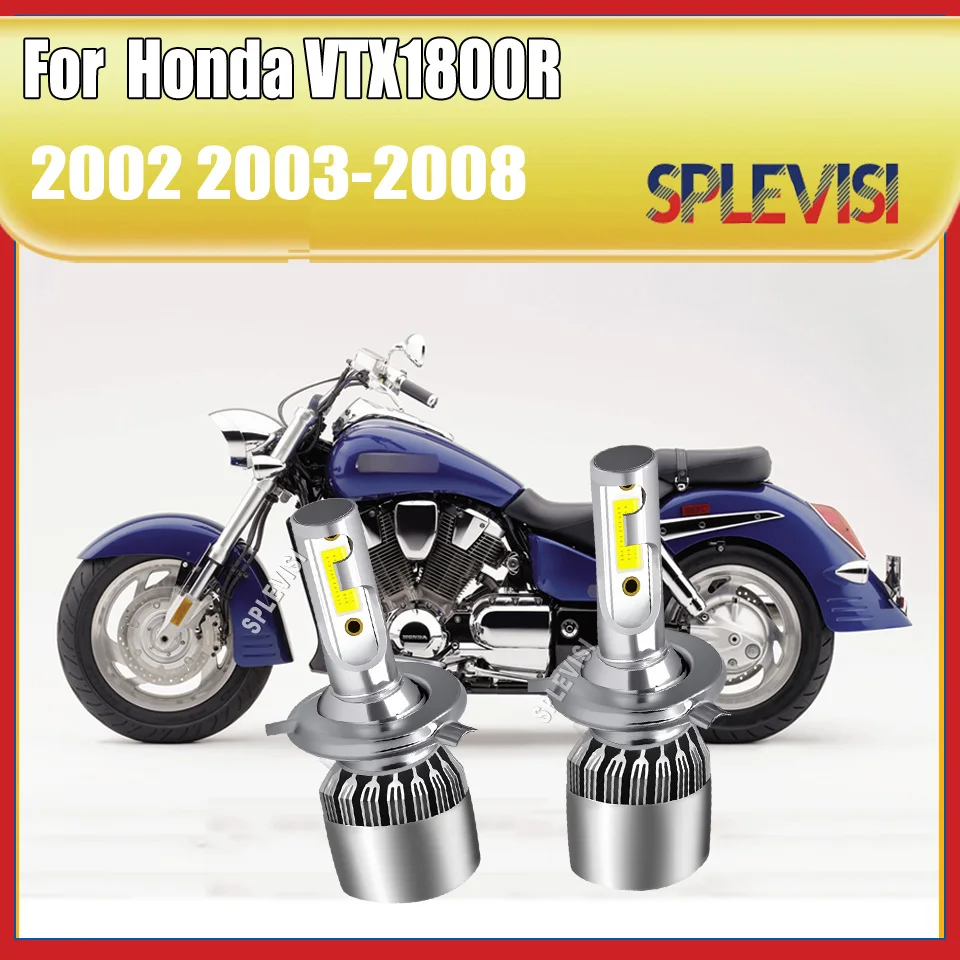 

HB2 H4 Socket Motorcycle LED Headlight -Enhanced Night Visibility & Direct Replacement For Honda VTX1800R 2002 2003 2004-2008