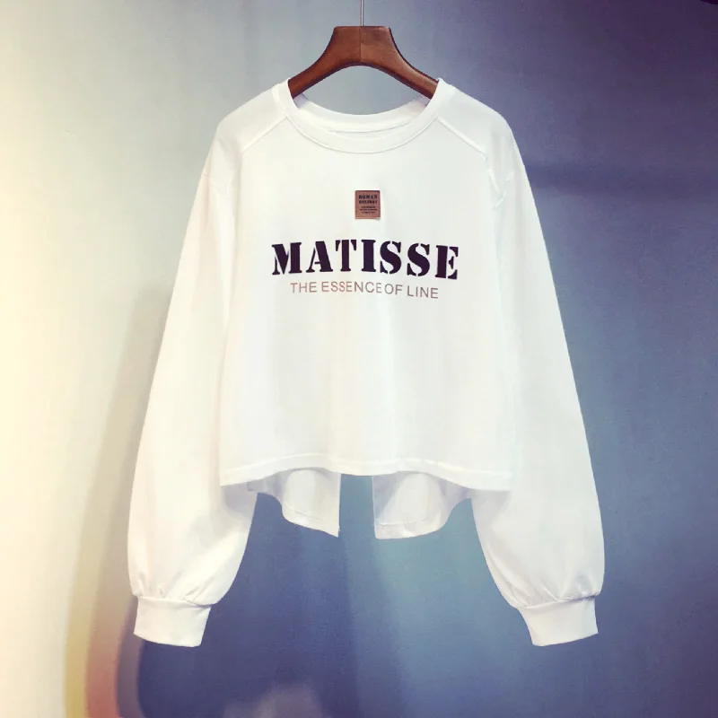 

Женская тонкая толстовка Waiore с капюшоном на весну-осень, корейский стиль, свободный крой, повседневная, для студентов, с круглым вырезом, длинная