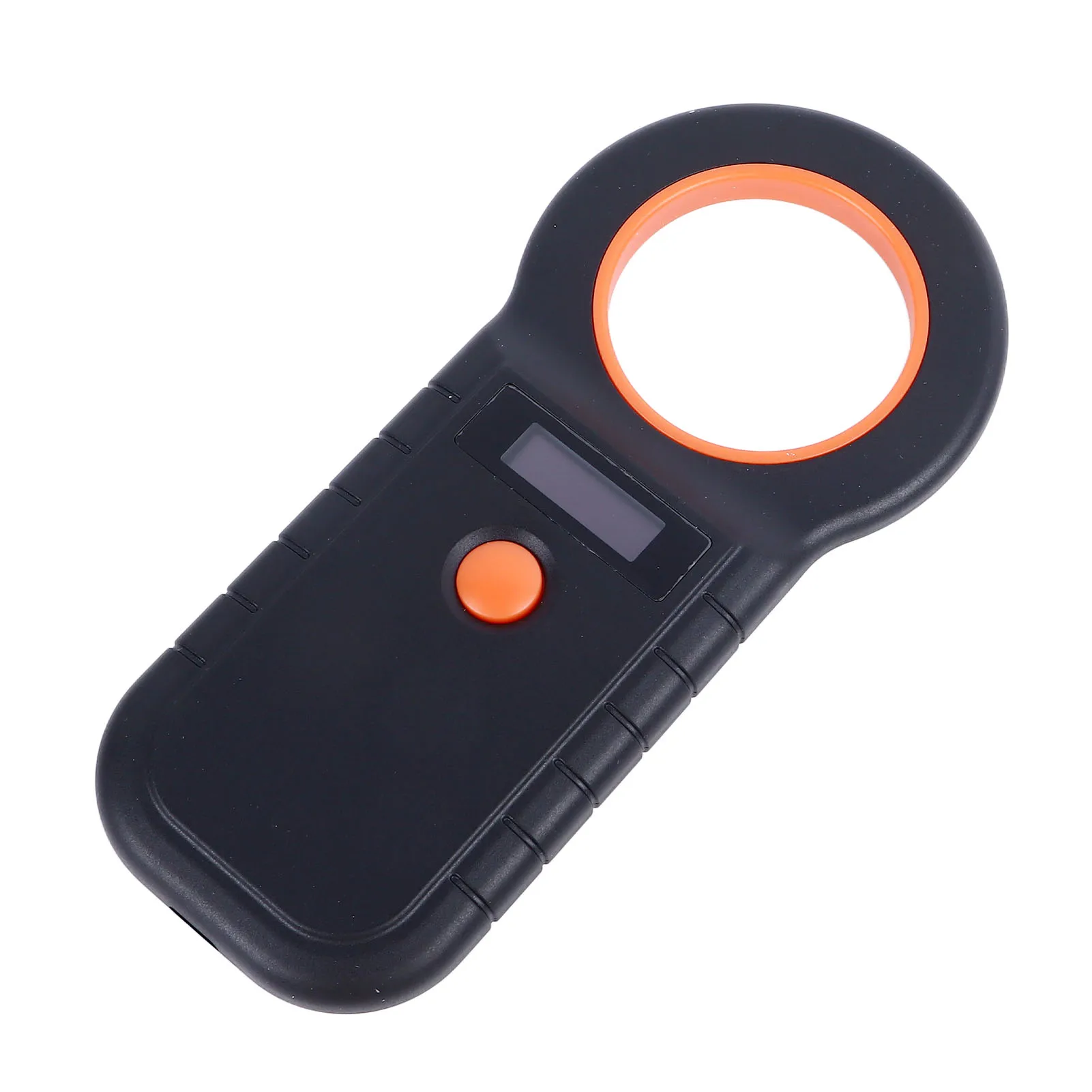 Scanner de microchip para animais, 6.1x2.9x0.6 polegadas, portátil, scanner de identificação de chip para animais de estimação, para cães, gatos, vacas, ovelhas, preto com 3.7v 800mah de lítio