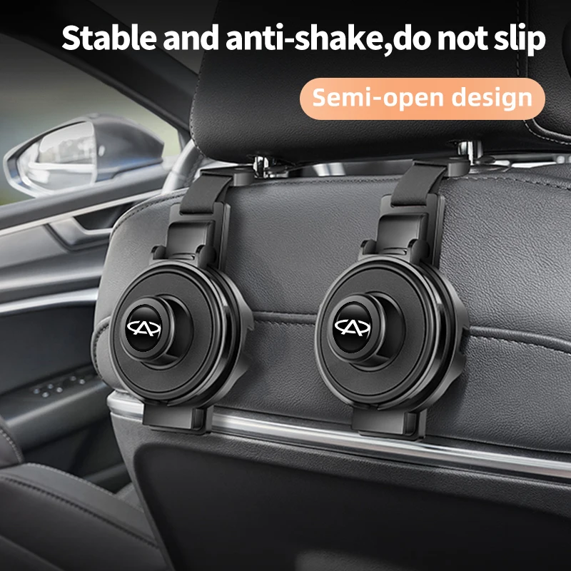 سيارة مسند الرأس بالمقعد هوك سيارة كأس الماء حامل المنظم شماعات اكسسوارات السيارات لشيري تيجو 5 2 3 7 برو 8 5X IQ QQ Fulwin الوجه