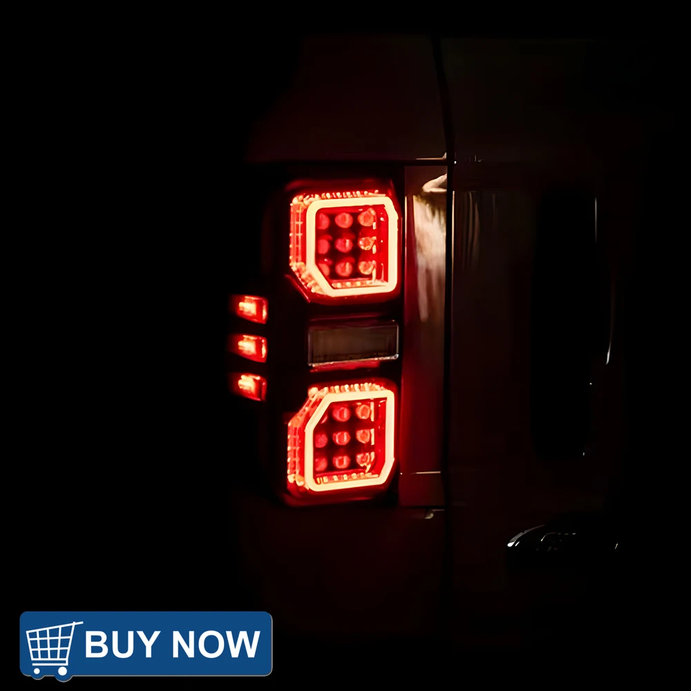 

Автомобильные фары для Ford Bronco 2021-2025, светодиодные автоматические задние задние фонари в сборе, обновленный эффект запуска, мигающий сигнальный светильник, аксессуары