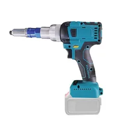 For Makita 18V Battery Electric Riveter Gun Brushless Screwdriver Applicable Rivet 2.4-4.8mm Wireless Riveting Tool (No Battery)