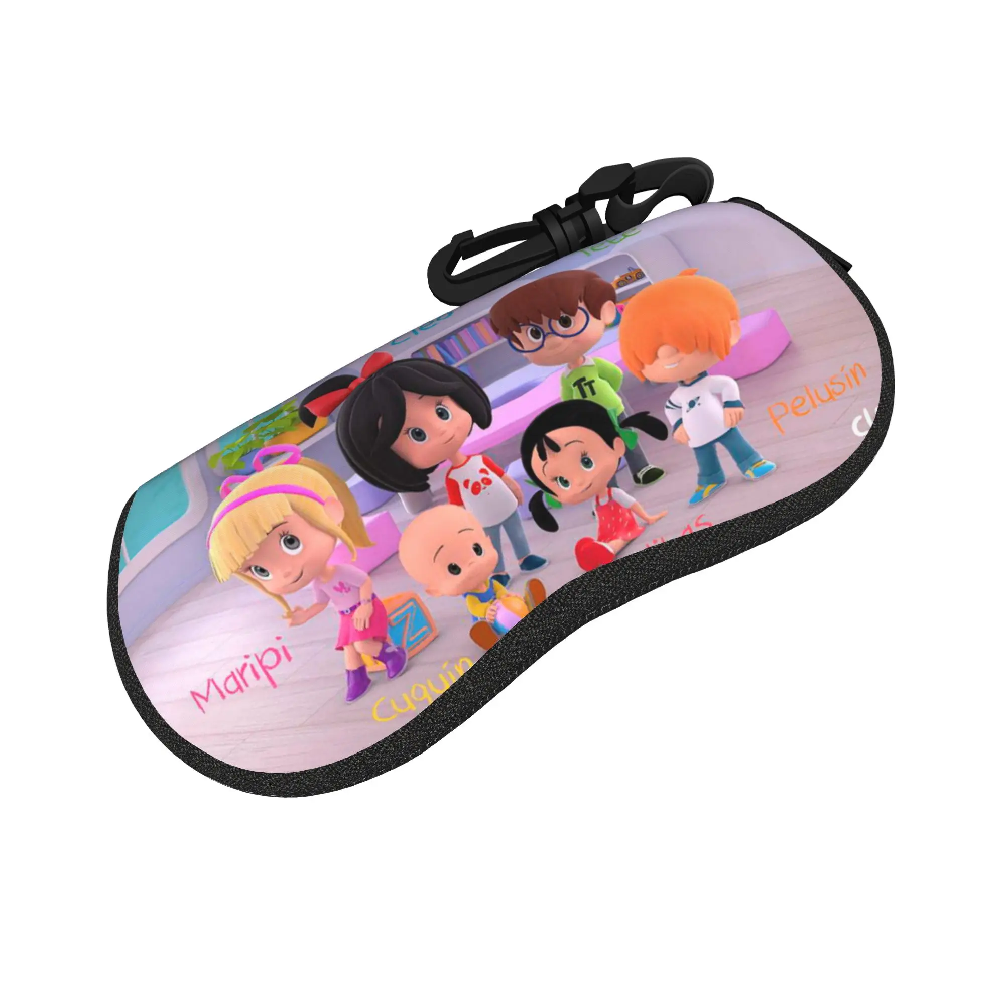 Cleo & Cuquin Anime Accessories Glasses Case for Girl Boy Printing Accessories  Glasses Storage Box Gift Eye Contacts Case