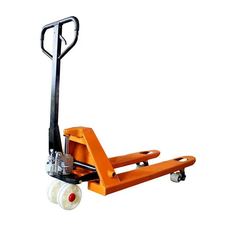 3T Manual hydraulic forklift for lifting pallets  hand Lifter Truck Hydraulic forklift