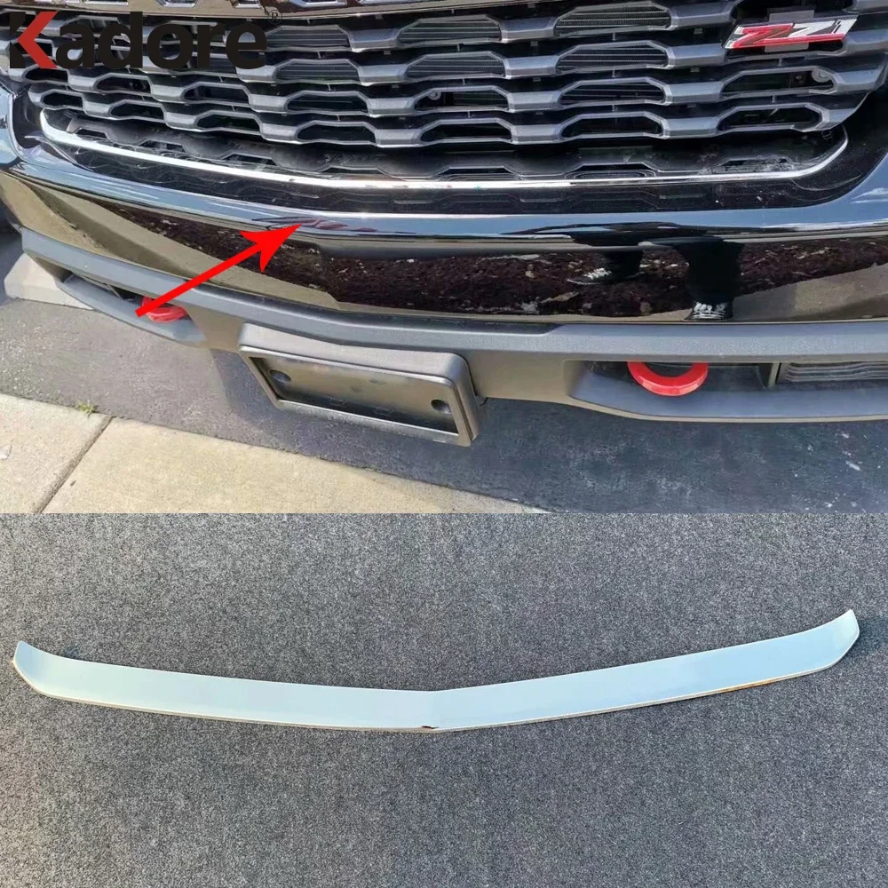 For Chevrolet Silverado 1500 2019 2020 Chrome Front Grille Grill Cover Molding Trim Car Accessories Styling 1PCS