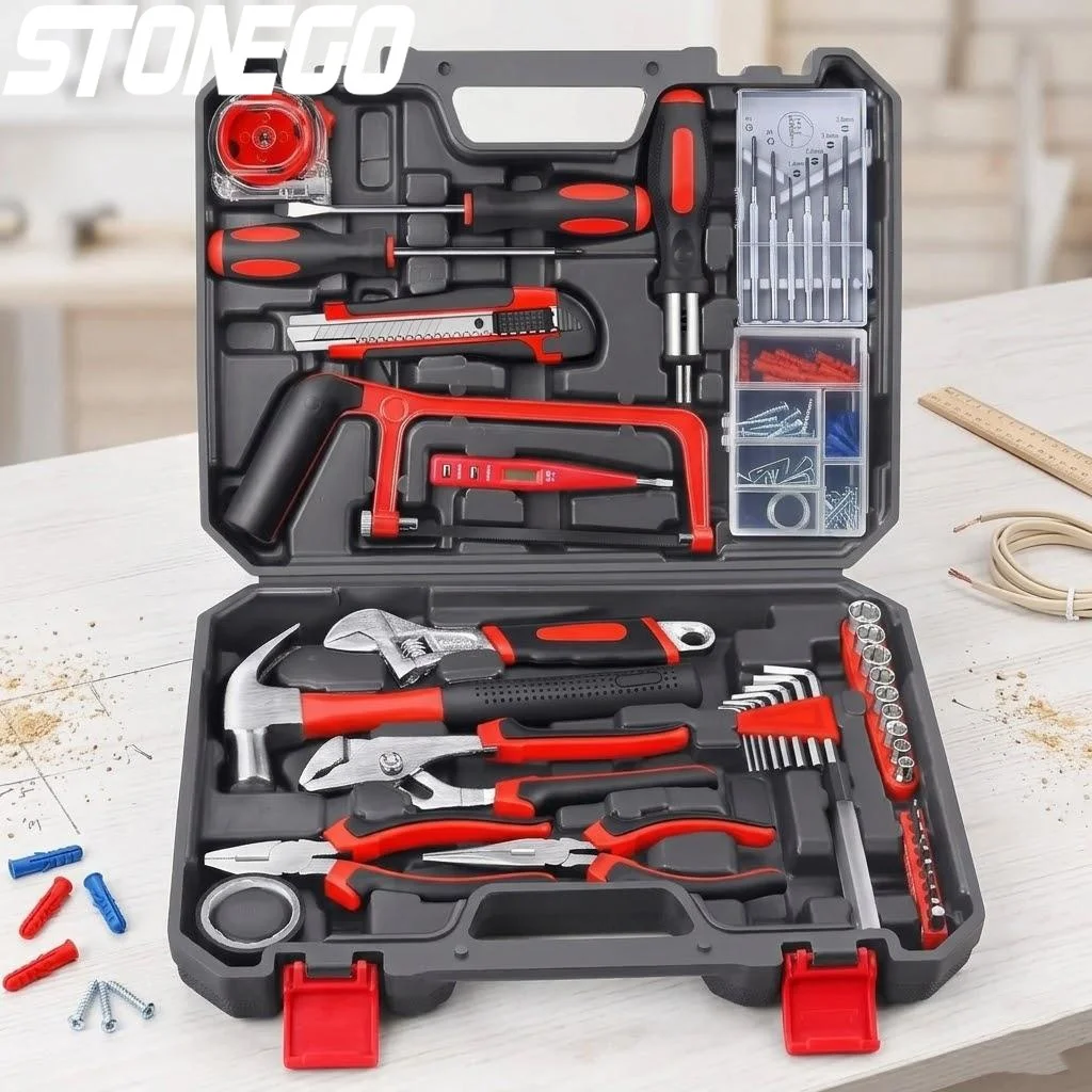 19-43-108pcs-hand-tool-kit-set-household-diy-tools-saw-screwdriver-hammer-wrench-pliers-professional-repair-toolbox