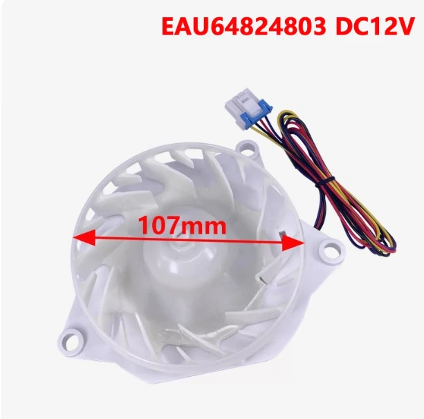 New  Refrigerator Cooling Fan EAU64824803 Fridge Radiator Freezer Parts