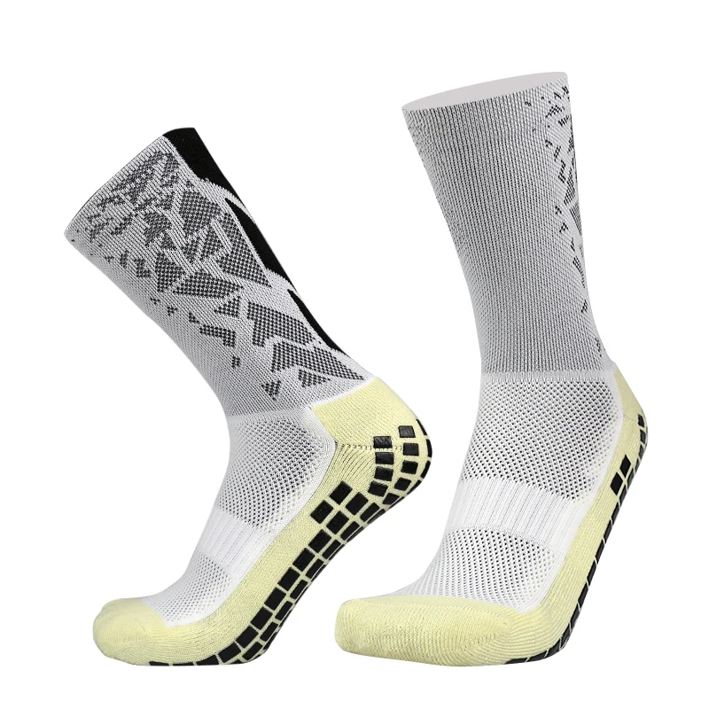 Silicone Anti Slip Football Socks Takraw Men Women Sport Basketball Grip Soccer Socks