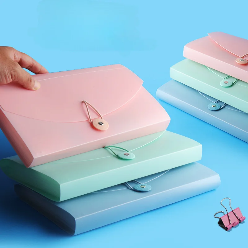 

Expanding File Organizer with 13 Pockets, Accordion File Folders with Labels, Portable Document Paper Bill Receipt Organizer,