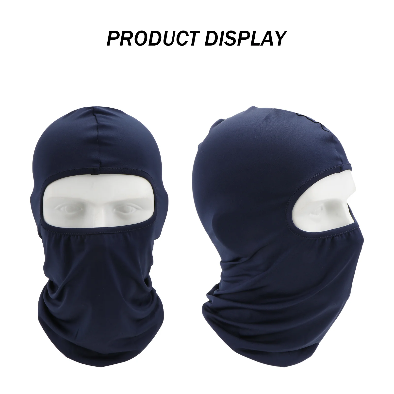 

Royal Blue Free Size Motorcycle Cycling Full Face Mask Sun Uv Protection Wind Snow Cold Resistant Balaclava for Outdoor
