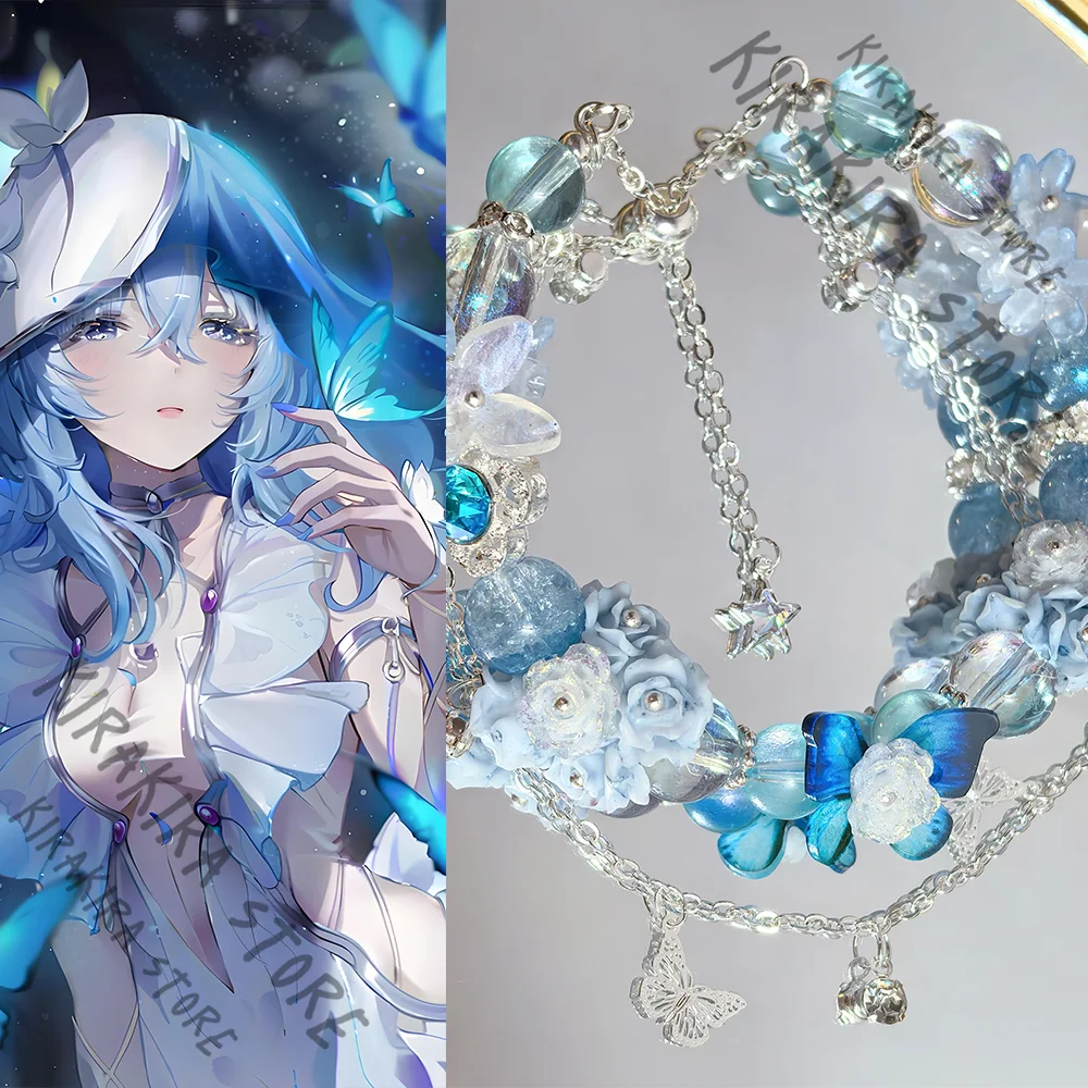 

Wuthering Waves VERINA Yinlin LINGYANG Camellya Changli Derivative Coloured Glaze Cosplay Handcraft Hand Chian Anime Accessories