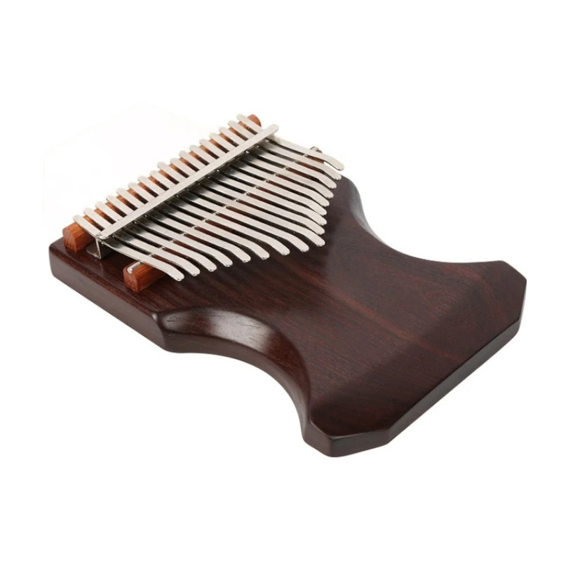 

17-Tone Thumb Carimba Finger Piano Black Mbira Rare Materials Collection
