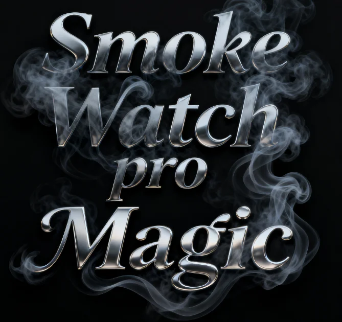 

Smoke Watch pro Magic Trick Remote Control Smoke Device for Stage Performance Magicians Illusion Magia Props