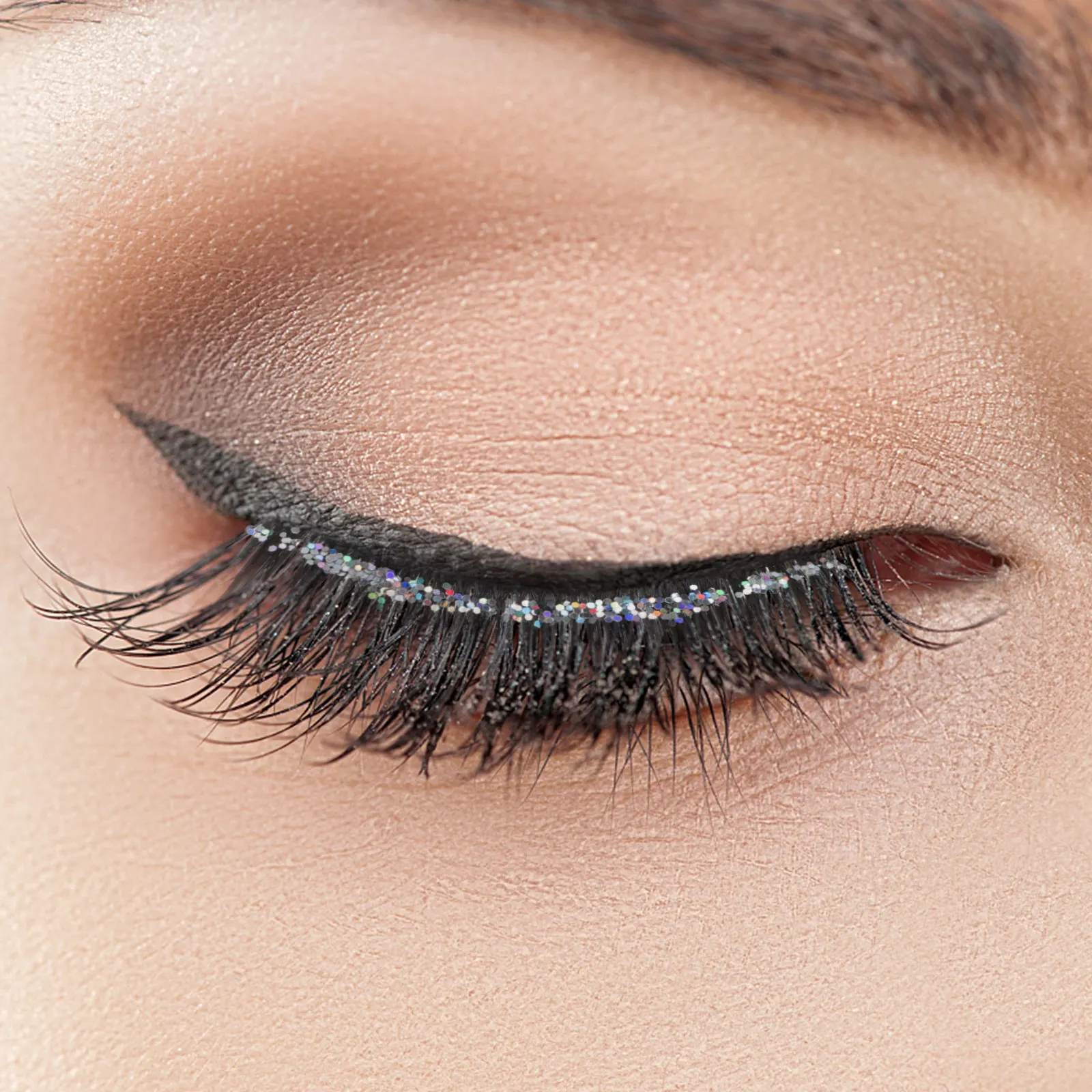 5 pares de cílios artificiais brilhantes macios e confortáveis cílios postiços design curvo realista durante todo o dia usar ferramenta de beleza dos olhos para chique